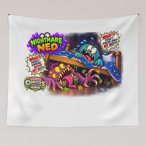 Item preview, Unfortunate Oddities - Nightmare Ned designed and sold by WheelieGdArt.