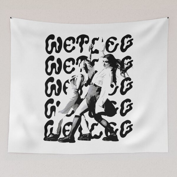 Item preview, Wet Leg Band Pattern Band Indie Rock designed and sold by co-knesel-art.