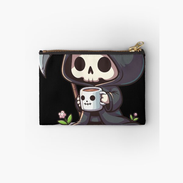 Item preview, Chibi Reaper Coffee Safety Motto designed and sold by Tristayer.