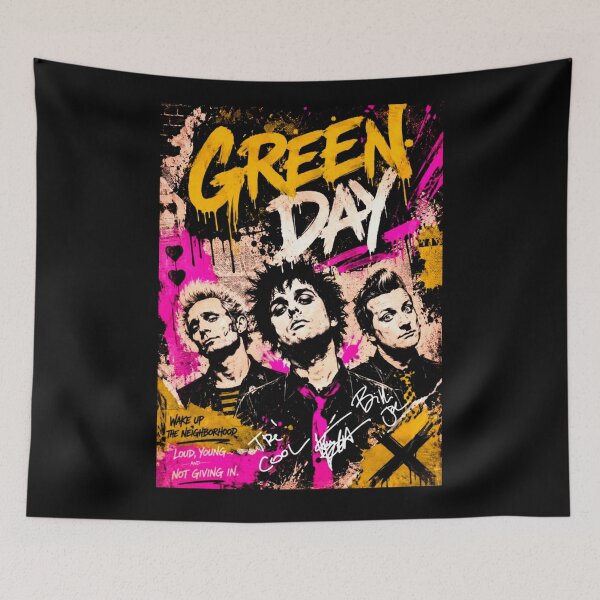 Item preview, Green Day Hella Tiny Tour Punk Rock Band Fan designed and sold by Nfx2.