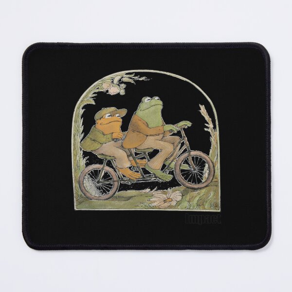 Item preview, Tandem Ride Friendship Frogs Illustration designed and sold by DALTONILLIAMS.