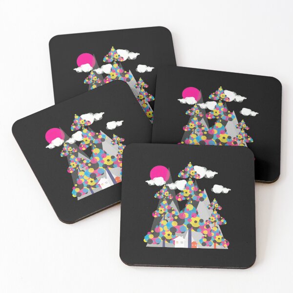 Item preview, Abstract Circle Trees Landscape designed and sold by andrasmar.