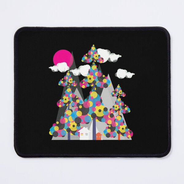 Item preview, Abstract Circle Trees Landscape designed and sold by andrasmar.