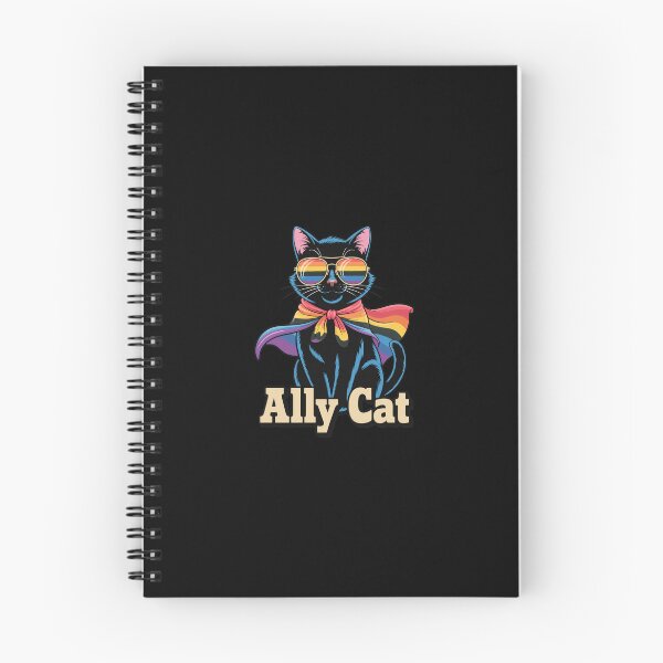 Item preview, Ally Cat Pride Rainbow Glasses Feline Support designed and sold by DALTONILLIAMS.