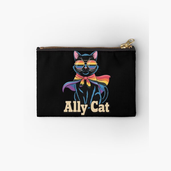 Item preview, Ally Cat Pride Rainbow Glasses Feline Support designed and sold by DALTONILLIAMS.