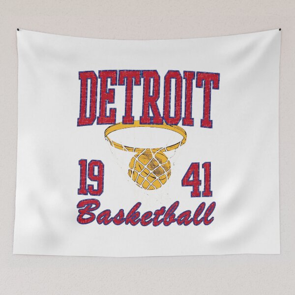 Item preview, Detroit Basketball Vintage Retro Hoop  designed and sold by PettetLal1995.