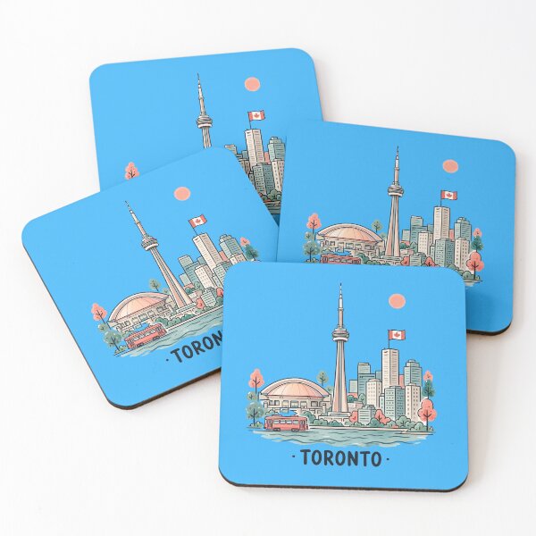 Item preview, TORONTO · CN Tower & Downtown Skyline designed and sold by PaintMeWorld.