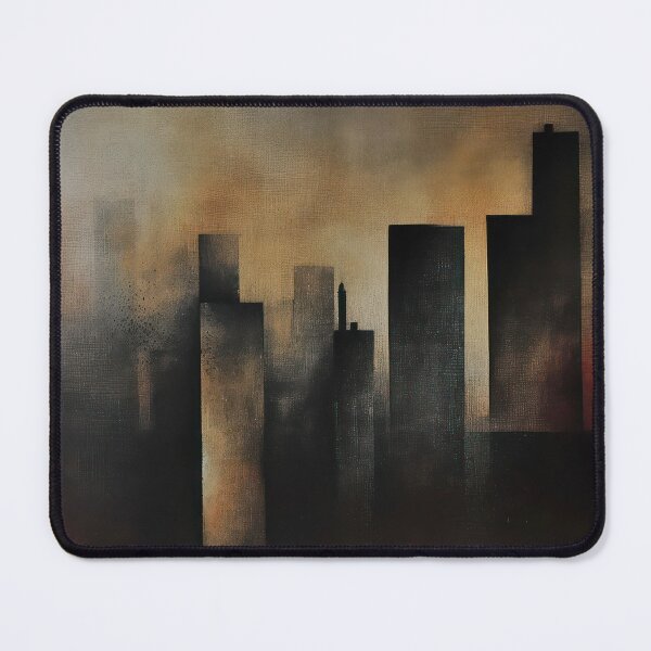 Item preview, Sunset at the Edge of the City designed and sold by NeoNebulaArt.
