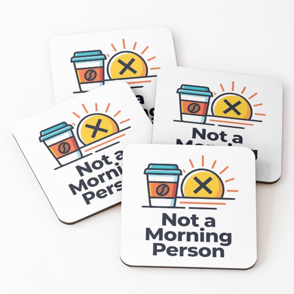 Item preview, Not a Morning Person T-Shirt designed and sold by rkgrafix.