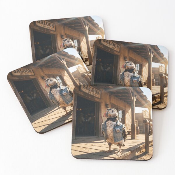 Item preview, Sheriff Wyatt Puffin Runs a Tight Ship designed and sold by Tridentulus.