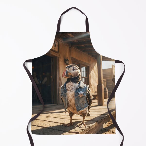 Item preview, Sheriff Wyatt Puffin Runs a Tight Ship designed and sold by Tridentulus.