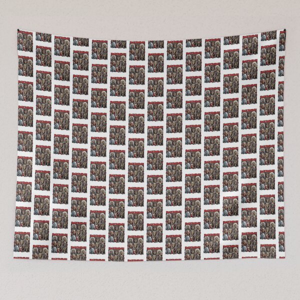 Item preview, Nine Skulls in Various Poses Artistic Illustration Design designed and sold by lgcrules.