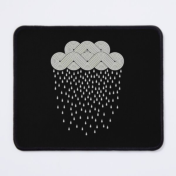 Item preview, Abstract Cloud and Rain Graphic designed and sold by lasopent.