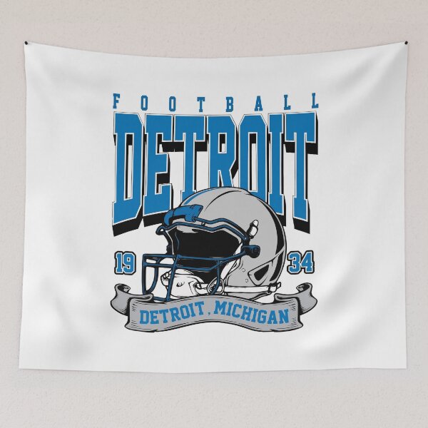 Item preview, Detroit Football Retro Vintage  designed and sold by TishMiryah.