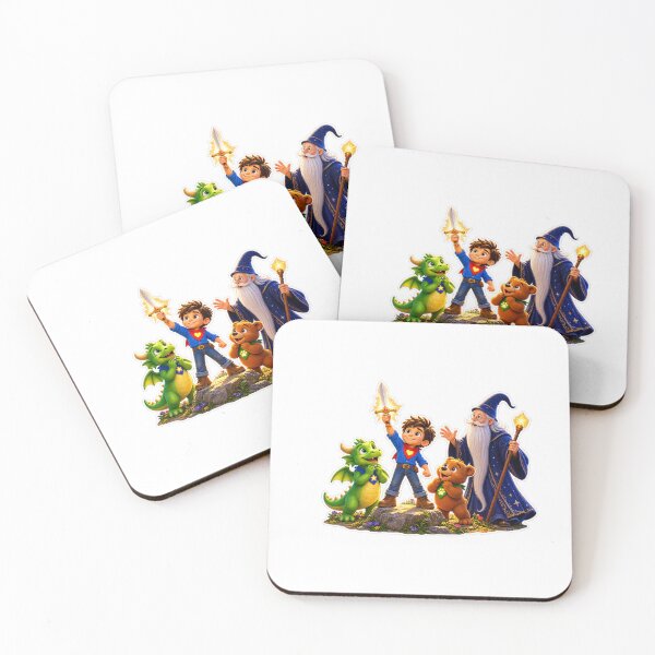 Item preview, King Arthur, Merlin, and best friends designed and sold by TheFatherOfArt.