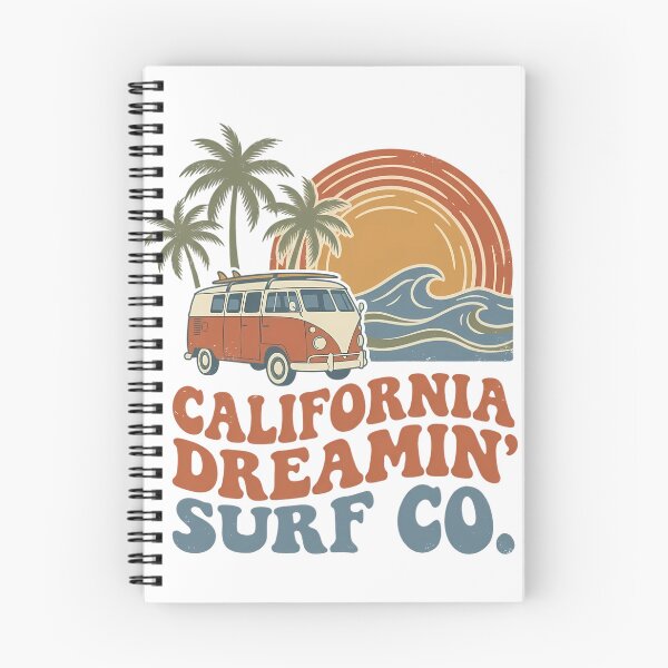 Item preview, California Dreamin Surf Co Retro Camper Van designed and sold by iwzzuel.