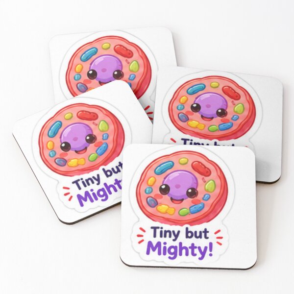 Item preview, Cute Cell Tiny but Mighty Science Sticker designed and sold by LearnFunStore.