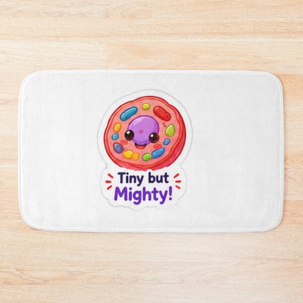 Item preview, Cute Cell Tiny but Mighty Science Sticker designed and sold by LearnFunStore.