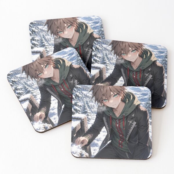 Item preview, Makoto Naegi Danganronpa Snowy Mountain Hopeful Adventure designed and sold by SolenneAzur.