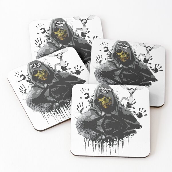 Item preview, Golden Skull Mask Cloaked Figure Art designed and sold by Tristayer.
