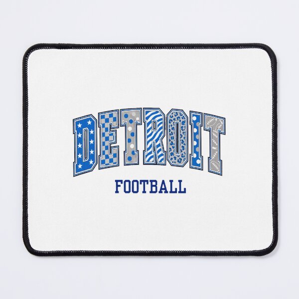 Item preview, Detroit Football Retro Varsity Style Graphic Tee designed and sold by PettetLal1995.