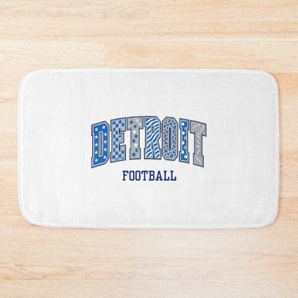 Item preview, Detroit Football Retro Varsity Style Graphic Tee designed and sold by PettetLal1995.