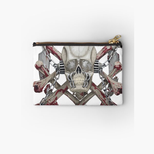 Item preview, Aggressive Skull Chains Bone Design Artwork designed and sold by Tristayer.
