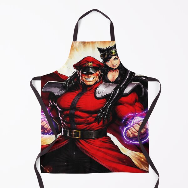 Item preview, M. Bison & Catwoman | Street Fighter & DC Crossover designed and sold by DTCShop-313.