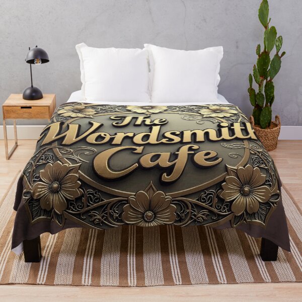 Item preview, The Wordsmith Cafe Gold designed and sold by Wordsmith-Cafe.