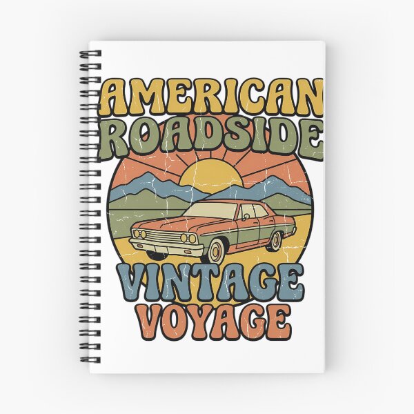 Item preview, American Roadside Vintage Voyage Retro Car Design designed and sold by iwzzuel.