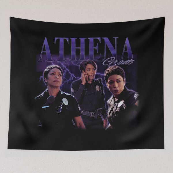 Item preview, Athena Grant Bootleg Graphic - Vintage 90s Police Officer Parody Tee designed and sold by senatoore.