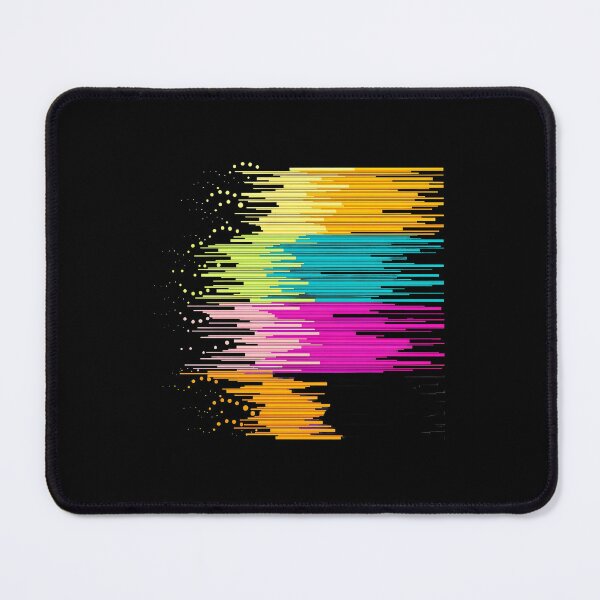 Item preview, Abstract Colorful Stripes and Dots Graphic designed and sold by wyrichbosle.