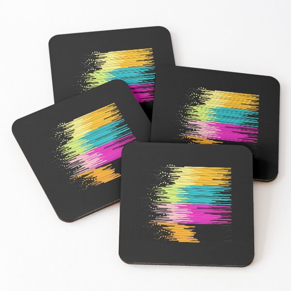Item preview, Abstract Colorful Stripes and Dots Graphic designed and sold by wyrichbosle.