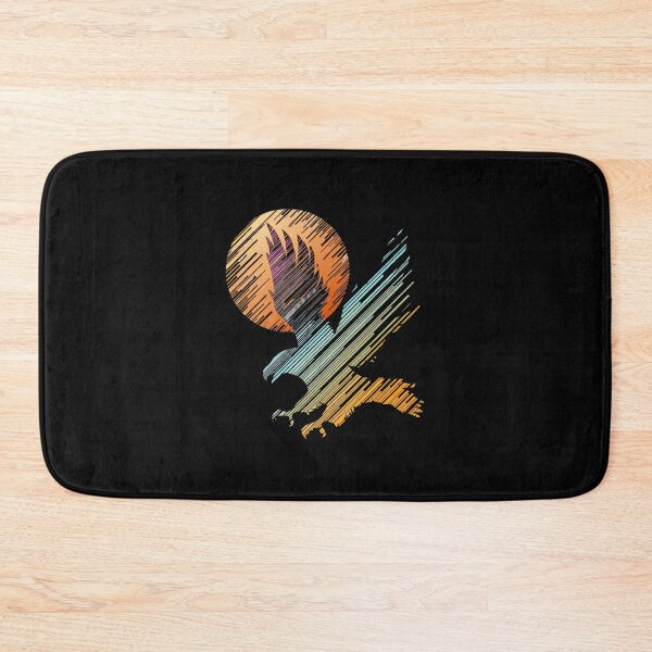 Item preview, Abstract Eagle Circle Scribble Art designed and sold by sotospor.
