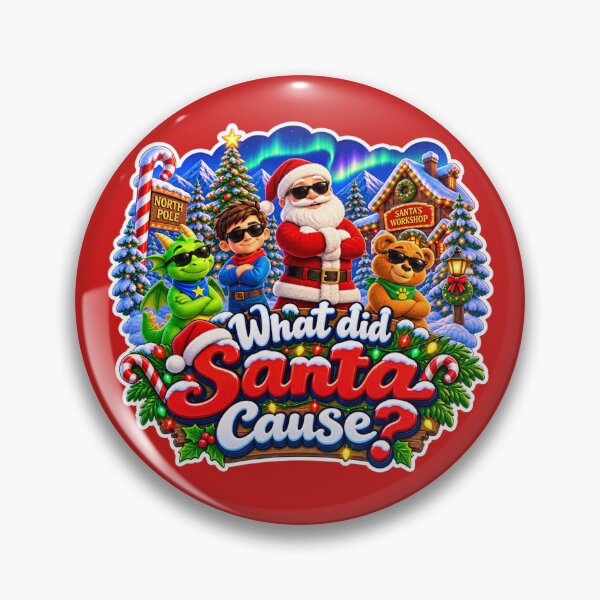 Item preview, What did Santa Cause?  designed and sold by TheFatherOfArt.