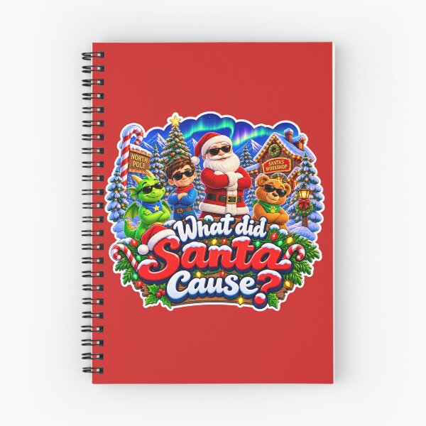 Item preview, What did Santa Cause?  designed and sold by TheFatherOfArt.