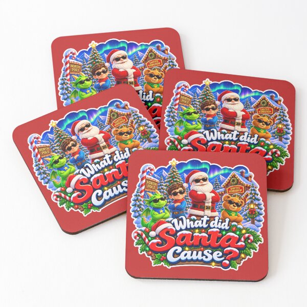 Item preview, What did Santa Cause?  designed and sold by TheFatherOfArt.