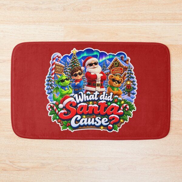 Item preview, What did Santa Cause?  designed and sold by TheFatherOfArt.