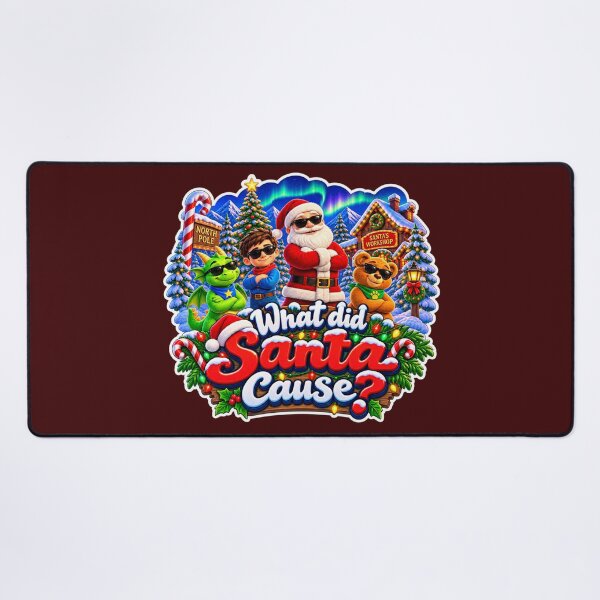 Item preview, What did Santa Cause? designed and sold by TheFatherOfArt.