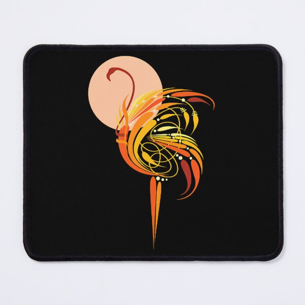 Item preview, Abstract Flamingo Orb Art designed and sold by lamercarv.