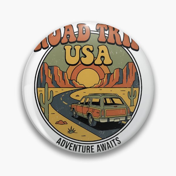 Item preview, Road Trip USA Retro Desert Adventure Design designed and sold by iwzzuel.