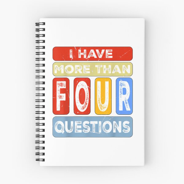Item preview, I Have More Than Four Question Passover Jewish Seder Funny designed and sold by briggscoronad.