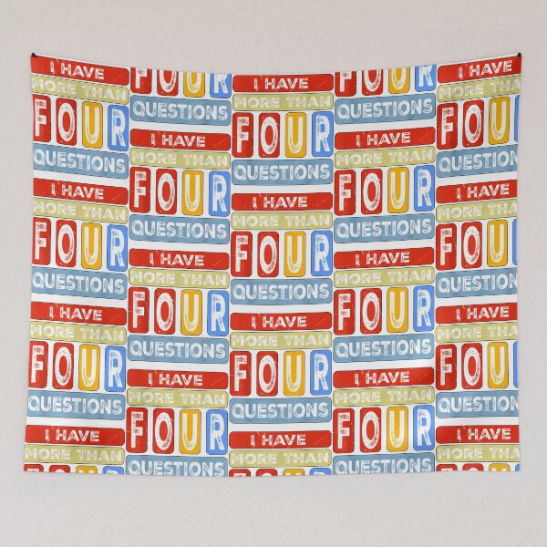 Item preview, I Have More Than Four Question Passover Jewish Seder Funny designed and sold by briggscoronad.