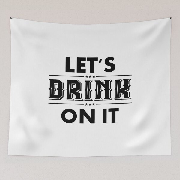 Item preview, lets drink designed and sold by TM Selvam.