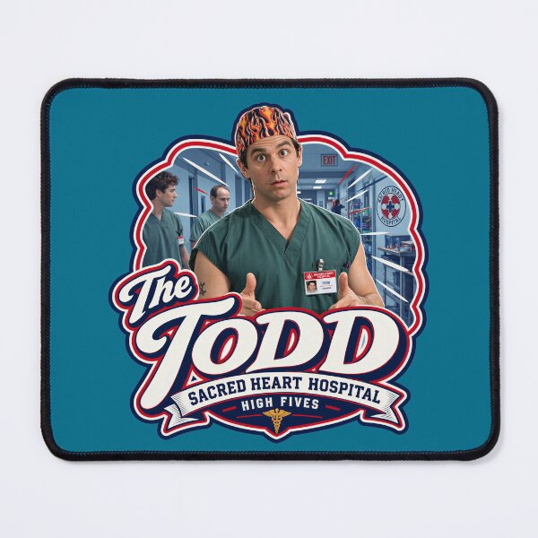 Item preview, The Todd Sacred Heart Hospital High Five - Scrubs Cult Art Series designed and sold by killem667.