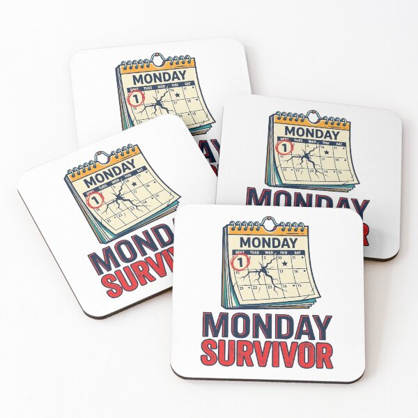 Item preview, Monday Survivor T-Shirt designed and sold by rkgrafix.