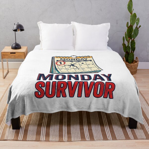 Item preview, Monday Survivor T-Shirt designed and sold by rkgrafix.