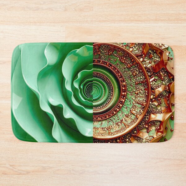 Item preview, Duality of Celadon Porcelain and Copper Filigree designed and sold by Vicky Brago-Mitchell®.