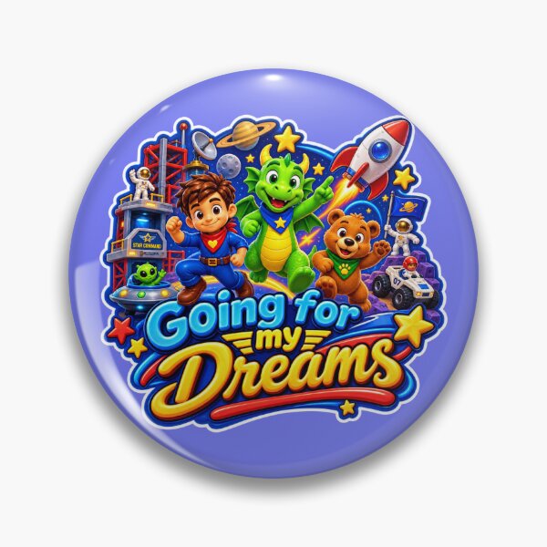 Item preview, Going for my Dreams with Arthur, Art, and Artie designed and sold by TheFatherOfArt.