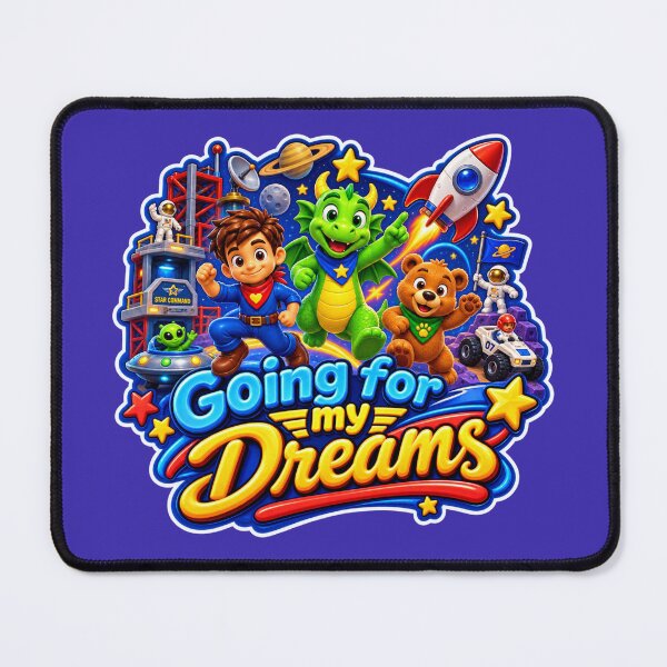 Item preview, Going for my Dreams with Arthur, Art, and Artie designed and sold by TheFatherOfArt.